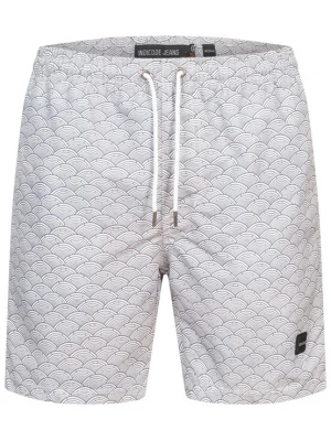 Foto van product INDICODE JEANS Zwemshorts 'Santonio' grijs / offwhite