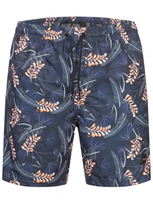 Foto van product INDICODE JEANS Zwemshorts 'Tonios' lichtbeige / bruin / zwart