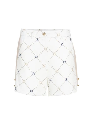 Foto van product Influencer Broek donkerbeige / petrol / wit