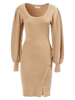 Foto van product Influencer Gebreide jurk camel