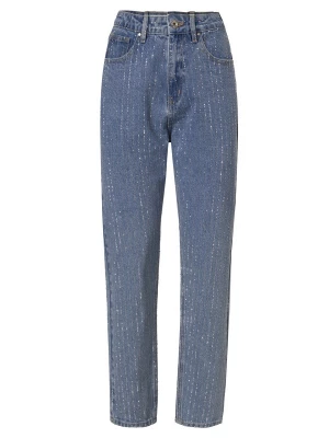Foto van product Influencer Jeans ' Rhinestones' blauw denim