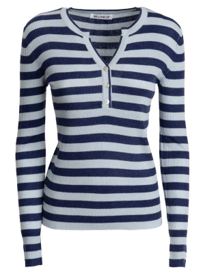 Foto van product Influencer Shirt navy / lichtblauw