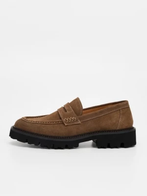 Foto van product Instappers Steve Madden taupe