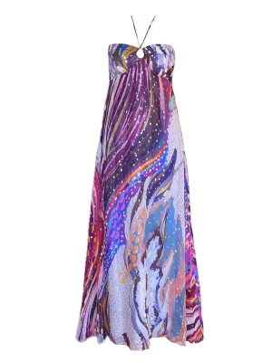 Foto van product Introvertie VIENNA Zomerjurk 'Forgot About You Halter Maxi Dress' gemengde kleuren