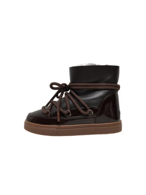 Foto van product INUIKII Snowboots 'GLOSS' donkerbruin