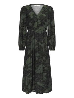 Foto van product InWear Jurk 'Idanal' donkergroen / zwart