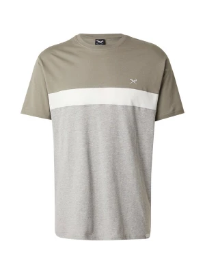 Foto van product Iriedaily Shirt 'Court' lichtgrijs / kaki / wit