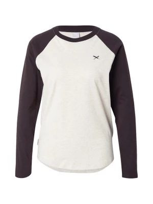 Foto van product Iriedaily Shirt 'Flaggy' donkerbruin / wit gemêleerd