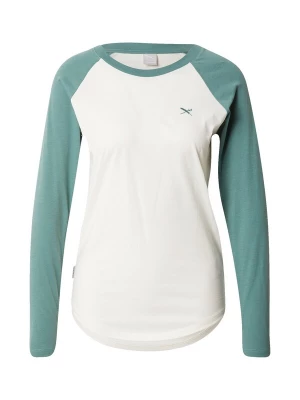 Foto van product Iriedaily Shirt 'Flaggy' groen / natuurwit
