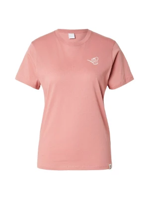 Foto van product Iriedaily Shirt 'Monstera' pastelrood / wit