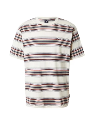 Foto van product Iriedaily Shirt 'Rayas' navy / taupe / bordeaux / wolwit