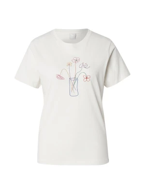 Foto van product Iriedaily Shirt 'Stitch Flowers' lavendel / oranje / rosa / wit