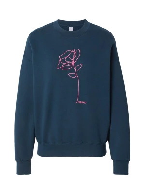 Foto van product Iriedaily Sweatshirt 'One Rose' donkerblauw / lichtroze