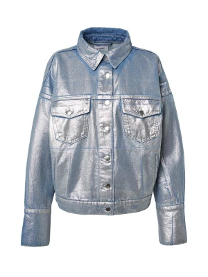 Foto van product irinassw Tussenjas 'Admira' blauw denim / zilver