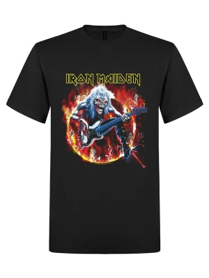 Foto van product Iron Maiden Shirt 'Iron Maiden Eddie Live Flames T-Shirt' zwart