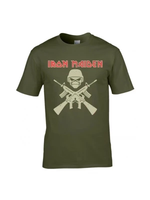Foto van product Iron Maiden Shirt 'Iron Maiden Eddie Soldier Iron Maiden T-shirt' groen