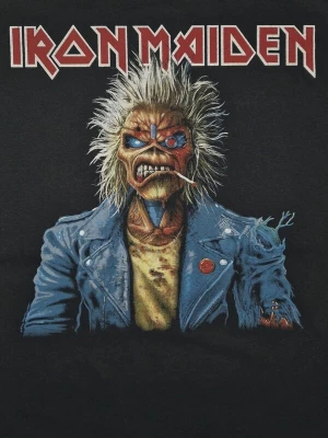 Foto van product Iron Maiden Shirt 'Iron maiden Portrait Eddie Smoke T-Shirt' zwart
