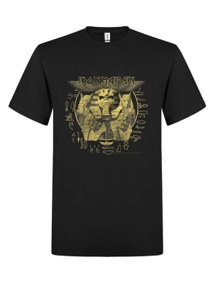 Foto van product Iron Maiden Shirt 'Iron Maiden Powerslave HieroglyphCircle T-Shirt' zwart