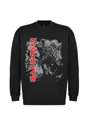 Foto van product Iron Maiden Sweatshirt 'Iron Maiden Trooper watermark Sweatshirt' zwart