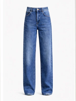 Foto van product IT'S BASIC Jeans 'Skater High Rise Jeans (Lenght 32)' blauw denim