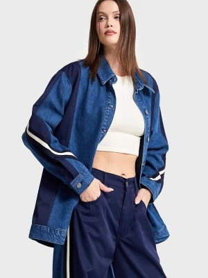 Foto van product IT'S BASIC Tussenjas 'Straight Denim Jacket' navy