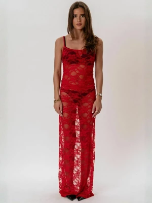 Foto van product ITS MAY Jurk 'Florence' rood