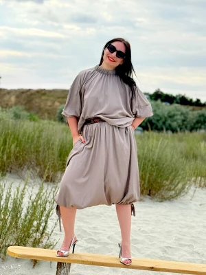 Foto van product IUnique Rok 'Pirate-Style Skirt Pants' grijs