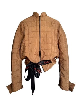 Foto van product IUnique Tussenjas 'Quilted Short Jacket' lichtbruin