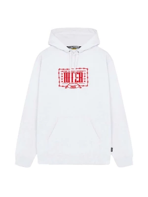 Foto van product IUTER Sweatshirt bloedrood / wit