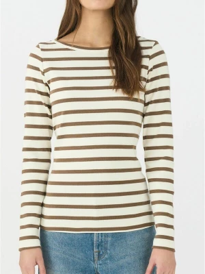 Foto van product Ivy Copenhagen Shirt 'Stix' ecru / olijfgroen
