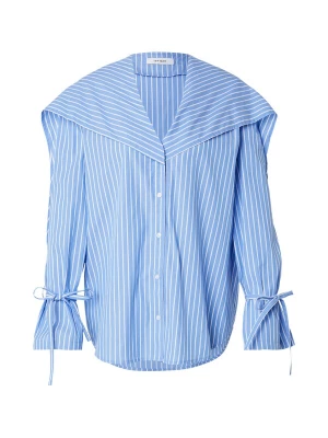 Foto van product IVY OAK Blouse 'EUNICE' blauw / wit IVY & OAK