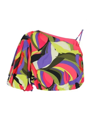 Foto van product IZIA Blouse groen / lila / pink / zwart