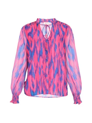 Foto van product IZIA Blouse indigo / pink