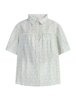 Foto van product IZIA Blouse lichtblauw / offwhite