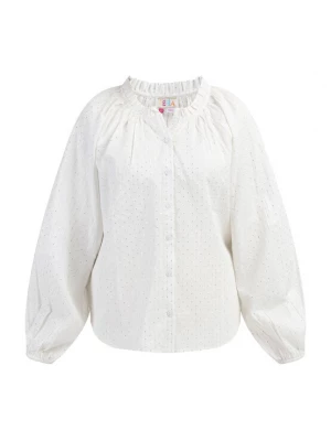 Foto van product IZIA Blouse zilver / wit