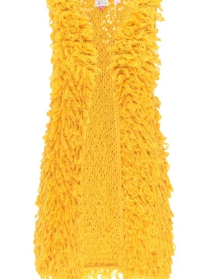 Foto van product IZIA Gebreid vest geel