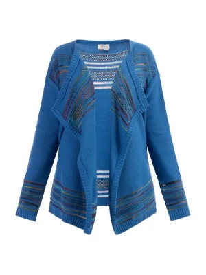 Foto van product IZIA Gebreid vest marine / geel / groen / rood