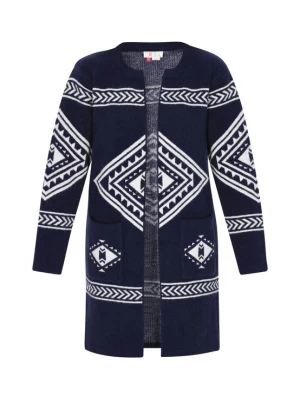 Foto van product IZIA Gebreid vest navy / wit