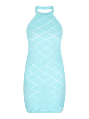 Foto van product IZIA Gebreide jurk 'Spring Summer' turquoise