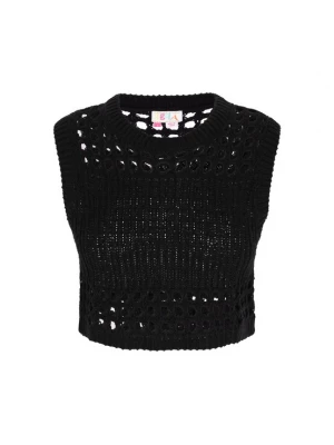 Foto van product IZIA Gebreide top zwart