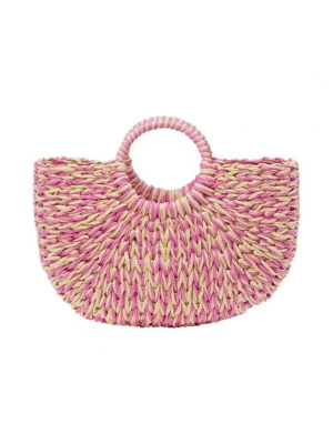 Foto van product ebeeza Strandtas beige / pink