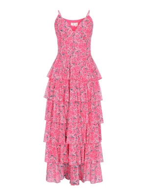 Foto van product IZIA Jurk blauw / pink