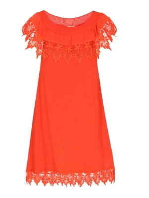 Foto van product IZIA Jurk 'Boho' oranje