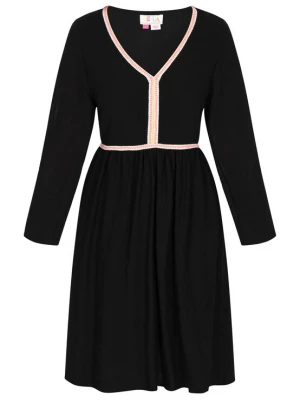 Foto van product IZIA Jurk 'Festival' geel / rosa / zwart / wit