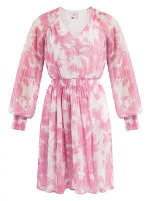 Foto van product IZIA Jurk pink / wit