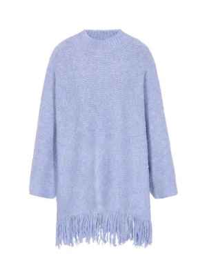Foto van product IZIA Oversized trui 'Boho' blauw denim