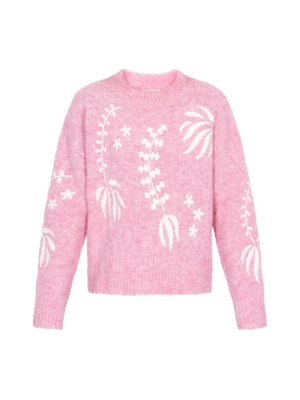 Foto van product IZIA Oversized trui oudroze / offwhite