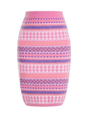 Foto van product IZIA Rok blauw / koraal / pink / wit