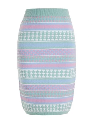 Foto van product IZIA Rok blauw / mintgroen / pink / wit
