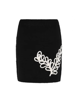 Foto van product IZIA Rok 'Fashion Look' zwart / wolwit